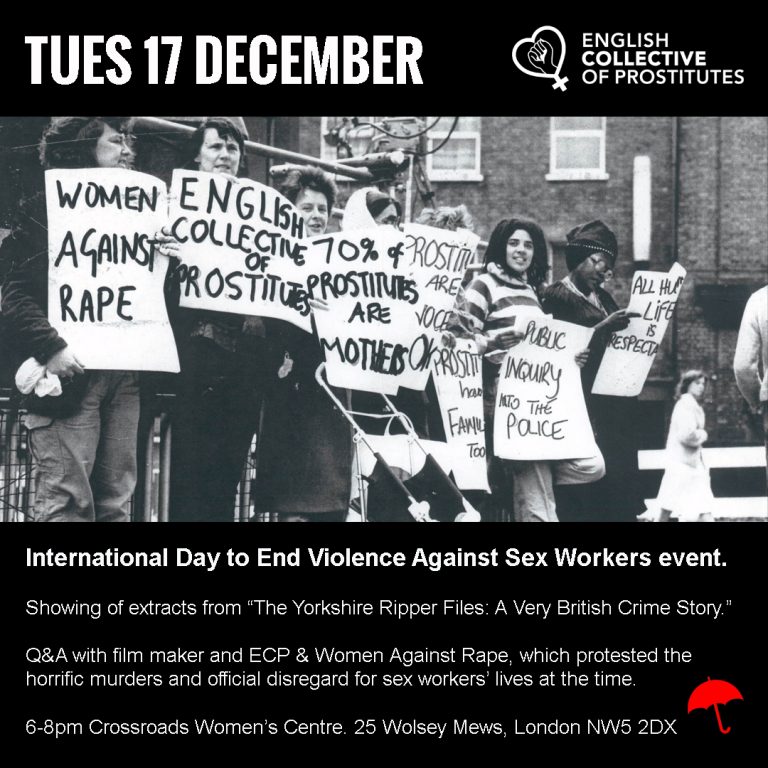 Event International Day To End Violence Against Sex Workers 17